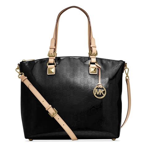 michael michael kors signature jet set multi function satchel bag